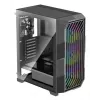 Obudowa PC Midi Tower XILENCE Performance A+ BREEZE II — czarna, hartowane szkło, obsługa ATX/Micro‑ATX/Mini‑ITX, 3x140 mm z przodu, 1x120 mm z tyłu