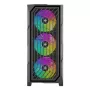 Obudowa PC Midi Tower XILENCE Performance A+ BREEZE II — czarna, hartowane szkło, obsługa ATX/Micro‑ATX/Mini‑ITX, 3x140 mm z przodu, 1x120 mm z tyłu
