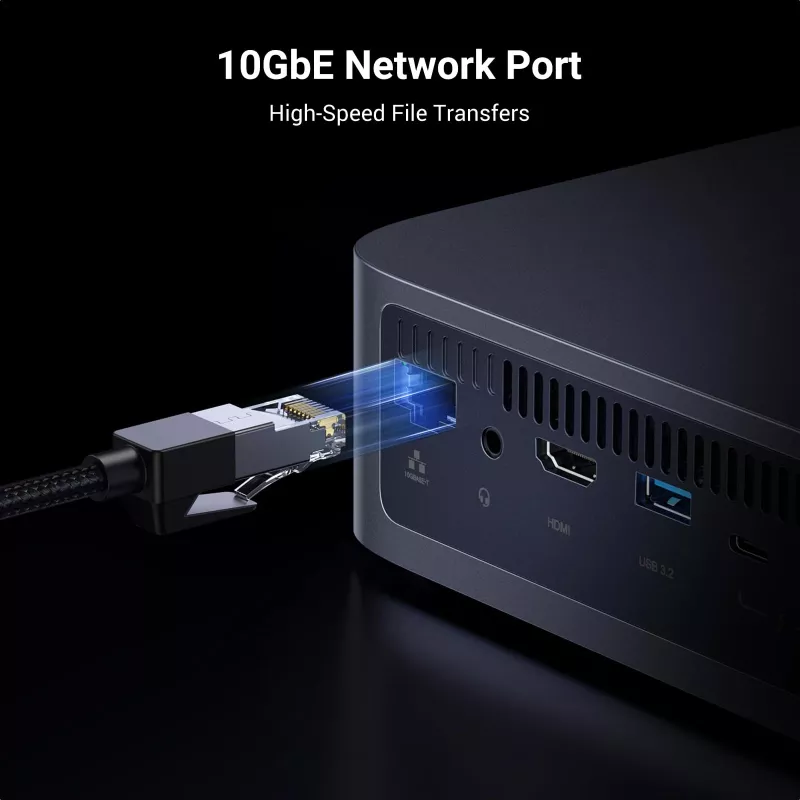 Ugreen DXP480T Plus NAS Desktop Intel® Core™ i5 8 GB DDR5 Szary
