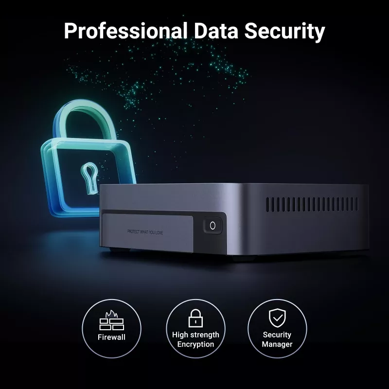 Ugreen DXP480T Plus NAS Desktop Intel® Core™ i5 8 GB DDR5 Szary
