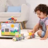Drewniany zestaw konstrukcyjny pojazdów Snap-and-Play Melissa & Doug Blockables, 54 szt., łączone, certyfikat FSC