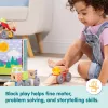 Drewniany zestaw konstrukcyjny pojazdów Snap-and-Play Melissa & Doug Blockables, 54 szt., łączone, certyfikat FSC