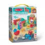 Melissa & Doug MDT BBN Blockables Town Pyst GML, 2 lata, 73 szt., tworzywo sztuczne, drewno