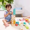 Melissa & Doug MDT BBN Blockables Town Pyst GML, 2 lata, 73 szt., tworzywo sztuczne, drewno