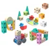 Melissa & Doug MDT BBN Blockables Town Pyst GML, 2 lata, 73 szt., tworzywo sztuczne, drewno