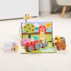 Melissa & Doug MDT BBN Blockables Farm GML, 2 yr(s), 56 szt., Plastik, Drewno
