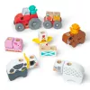Melissa & Doug MDT BBN Blockables Farm GML, 2 yr(s), 56 szt., Plastik, Drewno