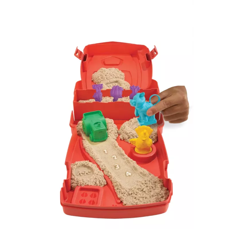 Spin Master Kinetic Sand - Zestaw Farmy, piasek kinetyczny