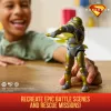 Figurka akcji Superman Młot Boravii 6-calowa, filmowy styl, zawiera 2 akcesoria, złoto-szara