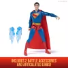 DC Comics , SUPERMAN Epic Strike Figurka akcji, 6 cali wysokości, Autentyczna stylistyka filmowa, Zawiera 2 akcesoria, Zabawki dla dzieci dla chłopców i dziewczynek od 4 roku życia