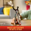 DC Comics, SUPERMAN, Mr. Terrific, Figurka Epic Strike, 15 cm, autentyczny styl filmowy, zawiera 2 akcesoria, zabawki dla chłopców i dziewczynek od 4 lat