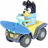 Moose Toys niebieskiy S9 Zestaw Figurka i Pojazd Quad Plażowy z Banditem