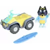 Moose Toys niebieskiy S9 Zestaw Figurka i Pojazd Quad Plażowy z Banditem