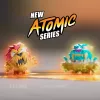 Moose Toys MrBeast Lab Swarms II Atomic 12-pack, 5 lat, Wielokolorowy