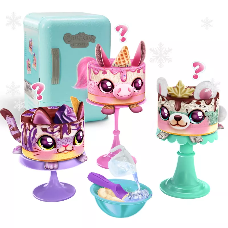 Moose Toys Cookeez Makery Freezy Cakez, Chłopiec/Dziewczynka, 5 lat, Dźwiękowa
