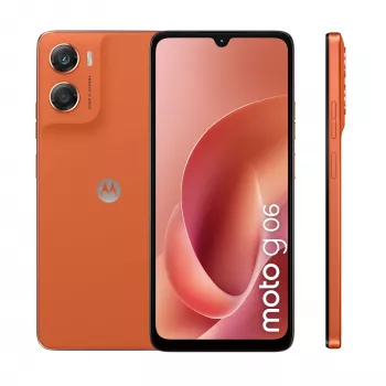 Motorola moto g06 17,5 cm (6,88 cala) Dual SIM Android 15 4G USB Type-C 4 GB 256 GB 5200 mAh Pomarańczowy