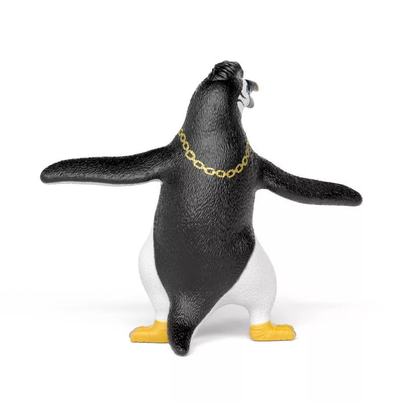 schleich Juri pingwin z naszyjnikiem, 3 lata, Wielokolorowy, Plastik