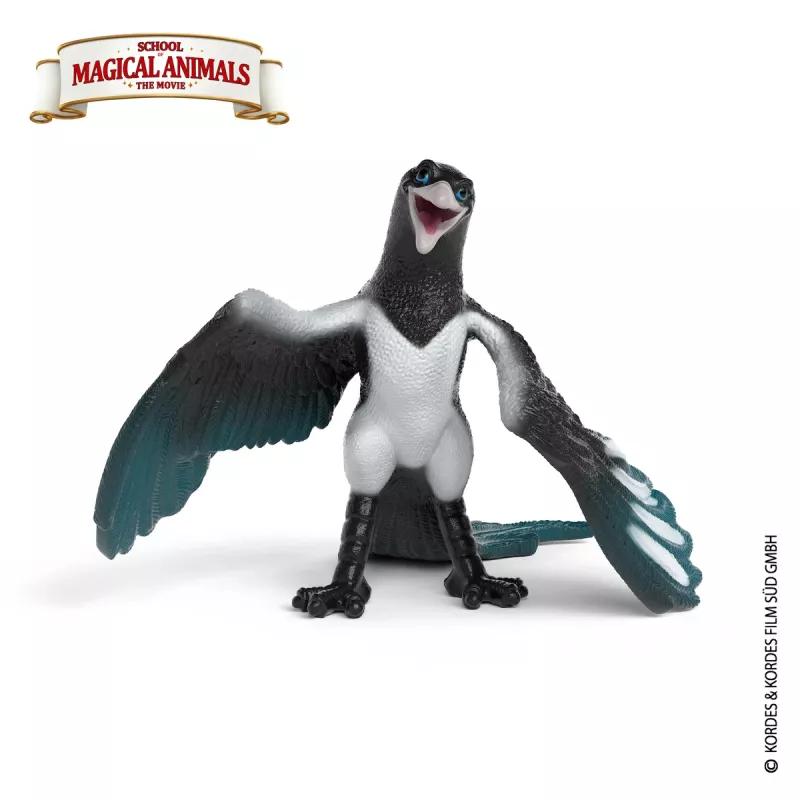 schleich Pinkie the magpie, 3 lata, Wielokolorowy, Plastik