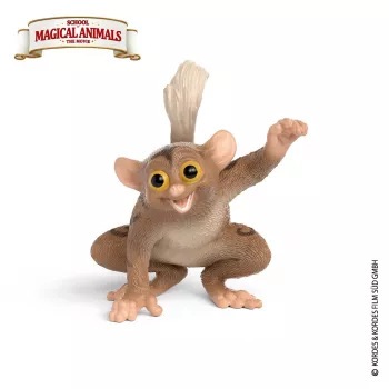 schleich Fitzgeraldo Tarsier, 3 lat(a), Wielokolorowy, Plastik