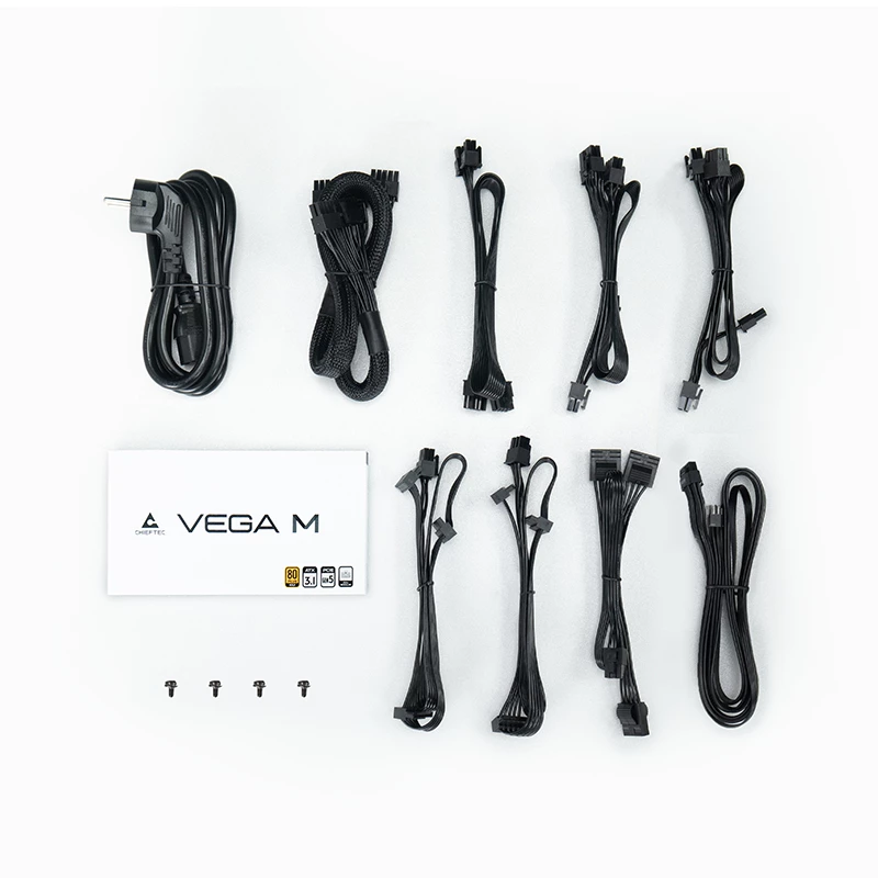 Chieftec Vega PPG-1000-C zasilacz 1000 W 24-pin ATX ATX Biały