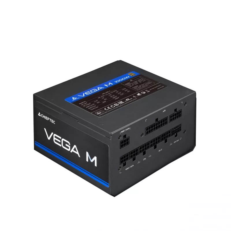 Chieftec Vega PPG-1000-C zasilacz 1000 W 24-pin ATX ATX Biały
