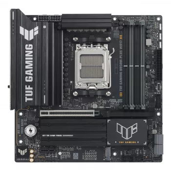 Płyta główna ASUS TUF GAMING B850M-PLUS WIFI7 micro ATX, AMD B850, Socket AM5, DDR5, 4 DIMM, 256GB, Wi‑Fi 7, 2.5Gb LAN