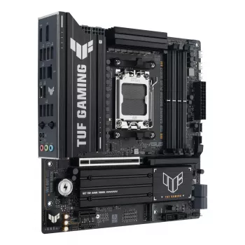 Płyta główna ASUS TUF GAMING B850M-PLUS WIFI7 micro ATX, AMD B850, Socket AM5, DDR5, 4 DIMM, 256GB, Wi‑Fi 7, 2.5Gb LAN