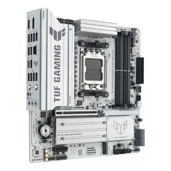 Płyta główna ASUS TUF GAMING B850M-PLUS WIFI7 W, AMD B850, Socket AM5, micro ATX, DDR5, 4×DIMM, do 256 GB, Wi‑Fi 7, 2.5Gb Ethernet