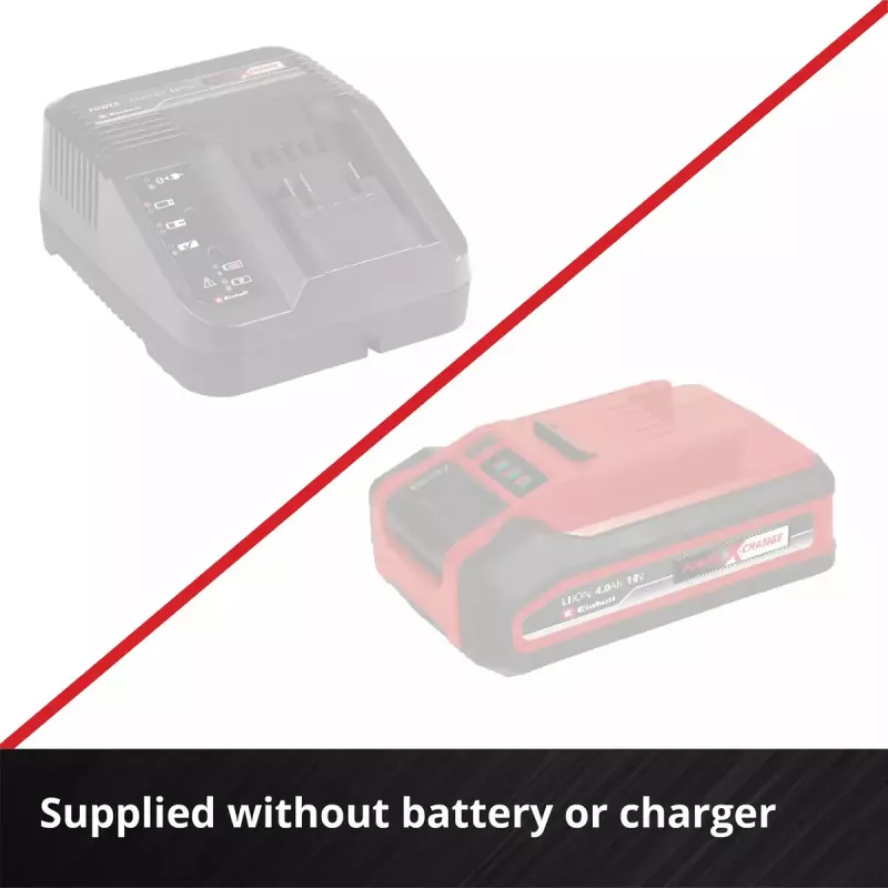 Nożyce do żywopłotu akumulatorowe EINHELL GP-CH 18/50 Li BL-Solo — platforma akumulatorowa 18 V, listwa tnąca 50 cm