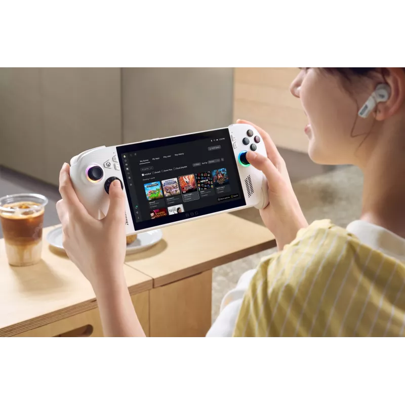 ASUS ROG Xbox Ally RC73YA-NH002W przenośna konsola do gier 17,8 cm (7 cali) 512 GB Ekran dotykowy Wi-Fi Biały