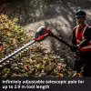 Bezprzewodowe nożyce do żywopłotu z wysięgiem teleskopowym EINHELL GP-HH 18/50 Li T BL-Solo — 18 V, 50 cm listwa tnąca, zasięg teleskopowy