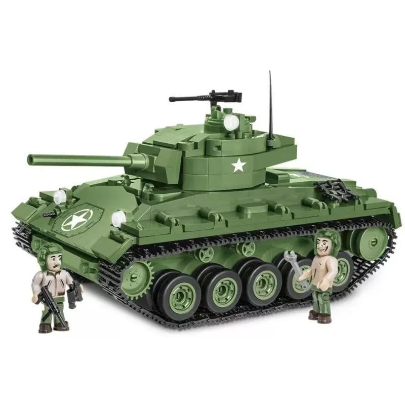 Klockowy czołg Cobi M24 Chaffee model w skali 1:35, Cobi-2543