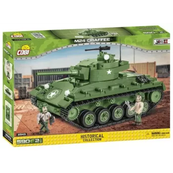 Klockowy czołg Cobi M24 Chaffee model w skali 1:35, Cobi-2543