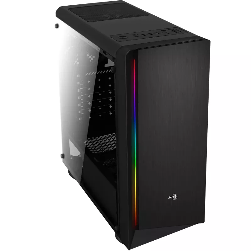 Obudowa komputerowa Aerocool RIFT Midi Tower Czarna
