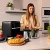 Frytkownica beztłuszczowa Cecotec Cecofry Dual 9000 9 L 2850 W Czarna Stal nierdzewna