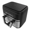 Frytkownica beztłuszczowa Cecotec Cecofry Dual 9000 9 L 2850 W Czarna Stal nierdzewna