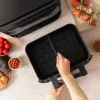 Frytkownica beztłuszczowa Cecotec Cecofry Dual 9000 9 L 2850 W Czarna Stal nierdzewna