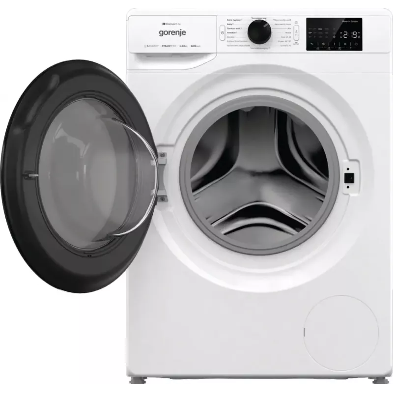 Pralka Gorenje WPNEI14A2TS Front-load 10 kg 1400 obr./min Czarny, Biały