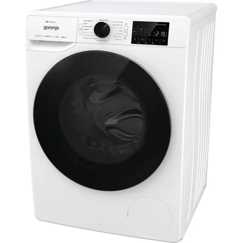 Pralka Gorenje WPNEI14A2TS Front-load 10 kg 1400 obr./min Czarny, Biały