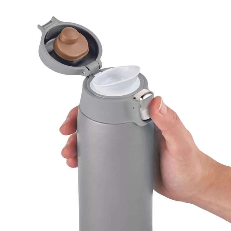 EMSA Light Mug 400 ml Srebrny