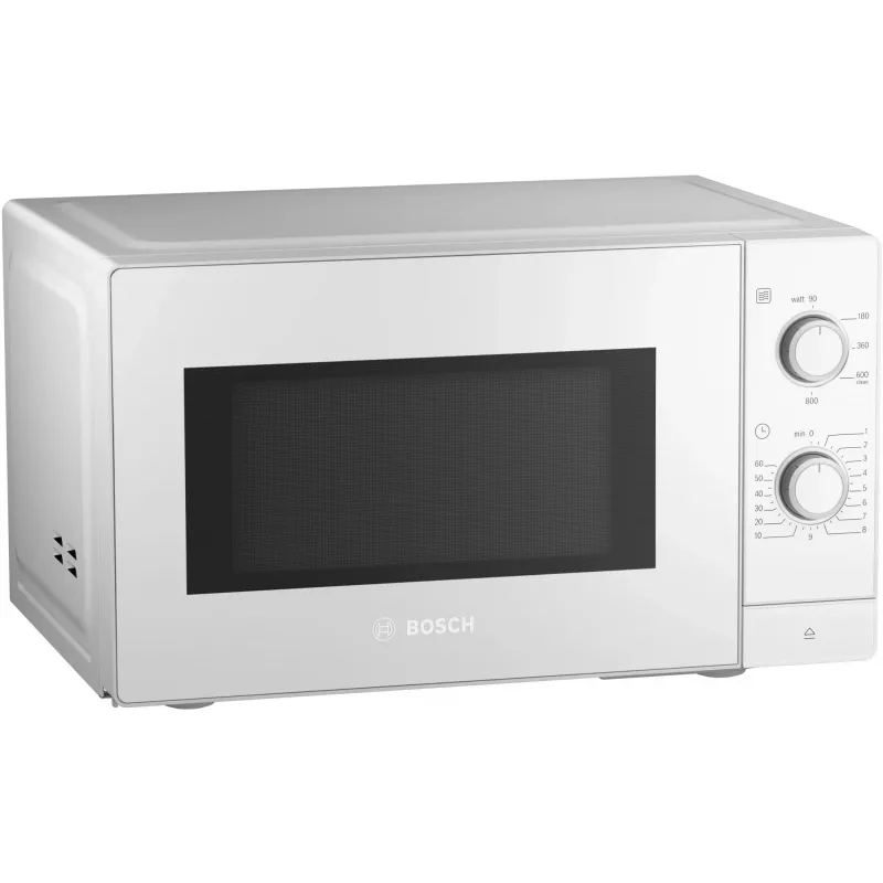 Bosch Serie 2 FL020MW0 Biała kuchenka mikrofalowa Solo Blatowa 20 l 800 W