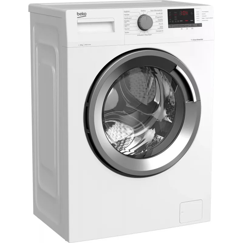 Beko WMO822A pralka Front-load 8 kg 1400 RPM Biała
