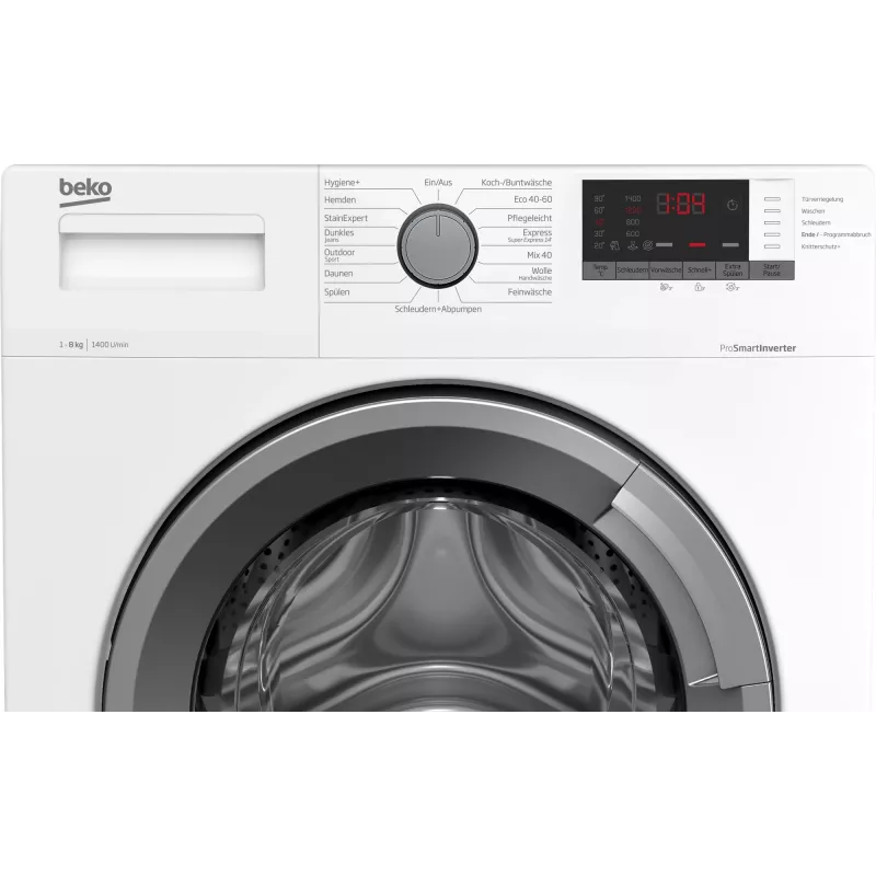 Beko WMO822A pralka Front-load 8 kg 1400 RPM Biała