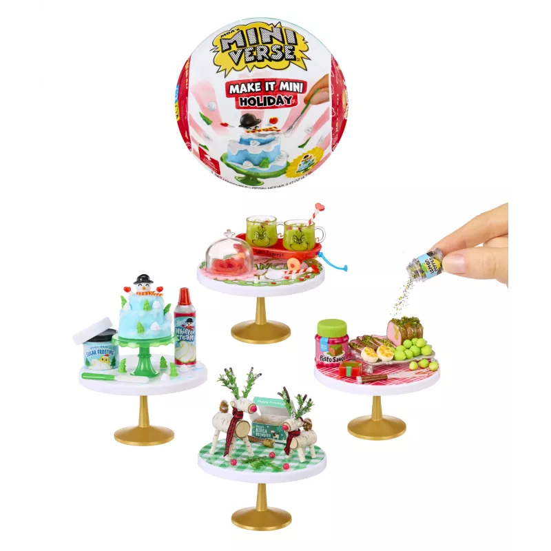 Miniverse Make It Mini Holiday, 8 lat, Wielokolorowy, Plastik