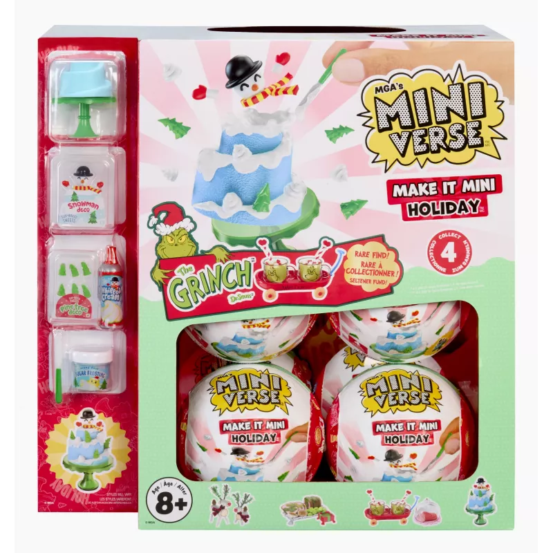 Miniverse Make It Mini Holiday, 8 lat, Wielokolorowy, Plastik