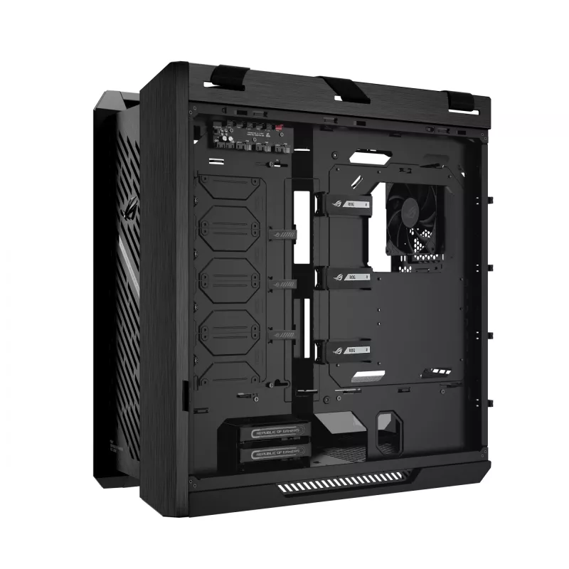 Obudowa PC ASUS ROG Strix Helios II Midi Tower — ATX/Midi Tower, hartowane szkło, GPU 420mm, 3x140mm wentylatory przednie, USB-C