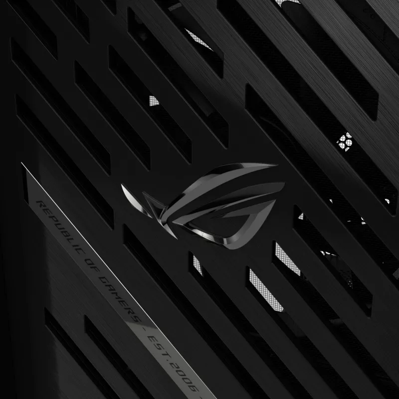 Obudowa PC ASUS ROG Strix Helios II Midi Tower — ATX/Midi Tower, hartowane szkło, GPU 420mm, 3x140mm wentylatory przednie, USB-C
