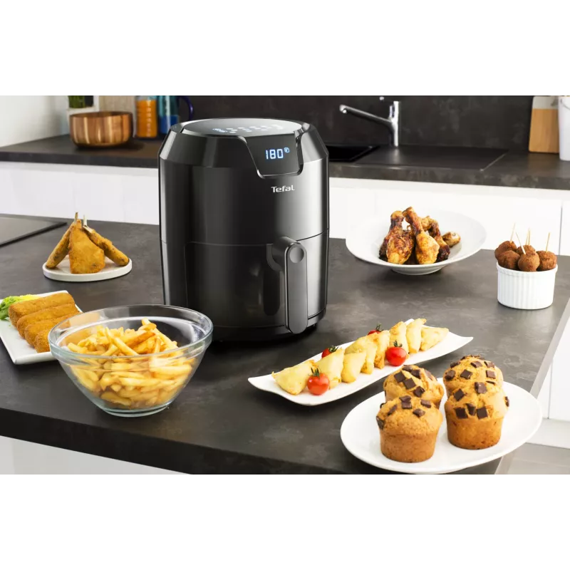 Tefal Easy Fry Precision EY4018 Single 4.2 L Wolnostojąca 1500 W Frytownica na gorące powietrze Czarny