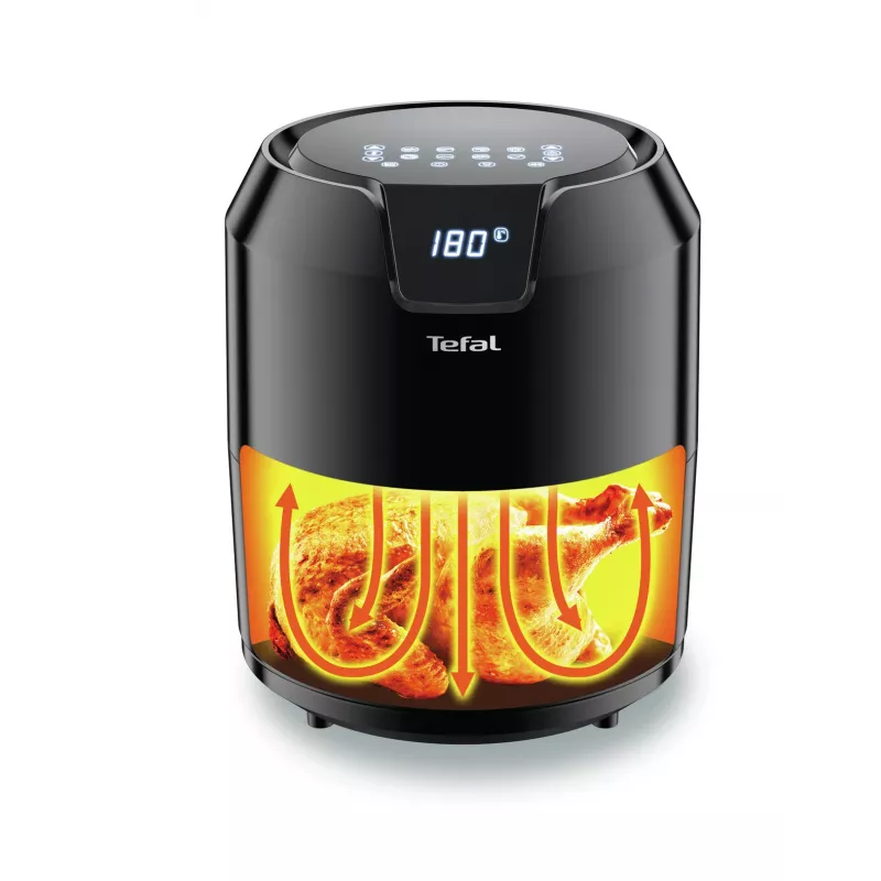 Tefal Easy Fry Precision EY4018 Single 4.2 L Wolnostojąca 1500 W Frytownica na gorące powietrze Czarny