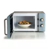 Ariete Vintage Line 3960 Kuchenka mikrofalowa Vintage, 800W, Pojemność 20L, 3 funkcje, 5 poziomów gotowania, Timer, Niebieski